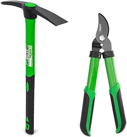 15″ Pick Mattock & 15″ Mini Bypass Lopper  |   Håndbeskjærere Håndbeskjærere Håndbeskjærere