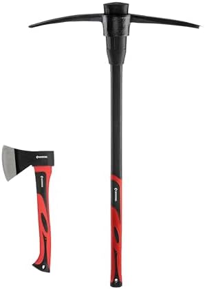 36″ Spade og 15″ Øks Kombinasjon, Allsidig, Hagearbeid og Utendørs Eventyr Ht08-0305-0262  |   Hageøkser Hageøkser Hageøkser