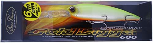 Evergreen Gold Digger 6 Crankbait 4,3 Tommer (11 Cm), 1,1 Oz (32,5 G)  |   Posthullbormaskiner Posthullbormaskiner Posthullbormaskiner