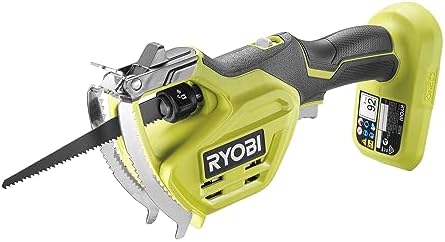 Ryobi Ry18Psa – 18V One+ Trådløs 15Mm Beskjæringssag (Bare Verktøy), Gul  |   Hage-sager Hage-sager Hage-sager